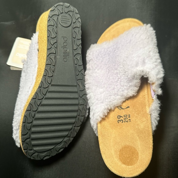 Papillio by Birkenstock Namica teddy lavender size 8-8.5 - Picture 6 of 7